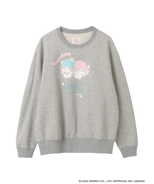 PINK HOUSE(ピンクハウス)の「Little Twin Stars×PINK HOUSE プリントトレーナー(スウェット・レディース・ピンク/ダークブルー/ライトブルー/トップグレー・フリー)」の2枚目の写真
