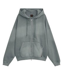 【DEFGARMENTS】PIG BRUSHED HOOD ZIPUP