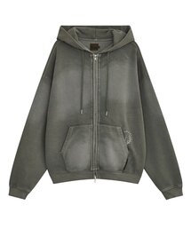 【DEFGARMENTS】PIG BRUSHED HOOD ZIPUP