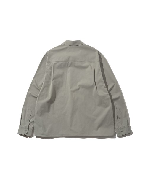 DISCUS ATHLETIC(ディスカス アスレチック)の「バージニアグラフィックコットンワークシャツグレー(シャツ/ブラウス・レディース・その他・MEDIUM/LARGE/X-LARGE)」の2枚目の写真
