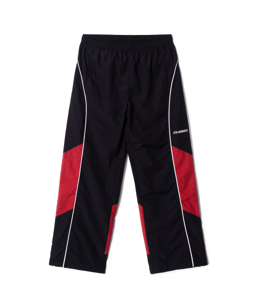 QT8 GARMENTS(キューティーエイトガーメント)の「LB Track Pants (Black/Red)(スウェットパンツ・レディース・その他・MEDIUM/LARGE/X-LARGE)」の2枚目の写真
