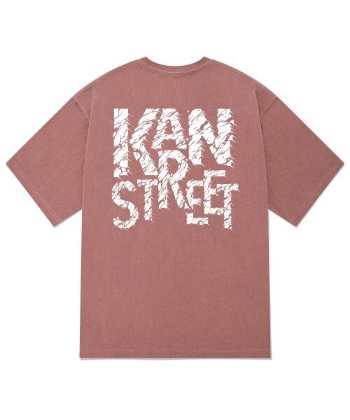 KAN6312(カン6312)の「KTPP0084 クリークカルチャー ピグメント 半袖Tシャツ - ピンク(Tシャツ/カットソー・メンズ・その他・LARGE/X-LARGE/MEDIUM)」の1枚目の写真