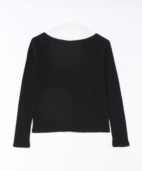 coca(coca)(コカ)の「ボートネックカットソー(Tシャツ/カットソー・レディース・ブラック/ホワイト・L/M/S)」の22枚目の写真
