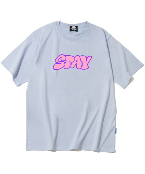 TRIPSHION(トリップション)の「ステイロゴTシャツ - パープル(Tシャツ/カットソー・メンズ・その他・MEDIUM/LARGE/X-LARGE)」の1枚目の写真