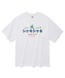 アサク 半袖Tシャツ ホワイト