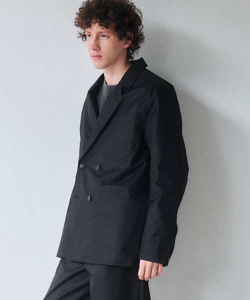NewAnce(ニュアンス)の「【NewAnce】Hidensity Original Twill Double Jacket / ハイデンシティーオリジナルツイルジャケット -オリジナルツイルシリーズ- ≪セットアップ対応≫(テーラードジャケット・メンズ・ベージュ/ブラック・M/L)」の15枚目の写真
