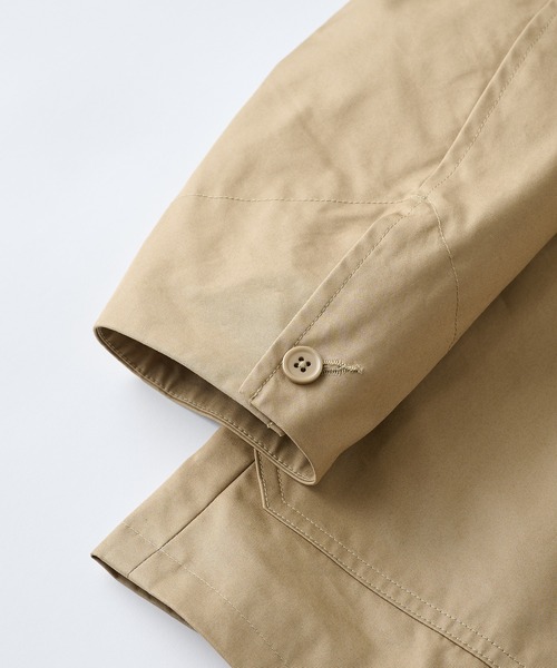 NewAnce(ニュアンス)の「【NewAnce】Hidensity Original Twill Double Jacket / ハイデンシティーオリジナルツイルジャケット -オリジナルツイルシリーズ- ≪セットアップ対応≫(テーラードジャケット・メンズ・ベージュ/ブラック・M/L)」の10枚目の写真