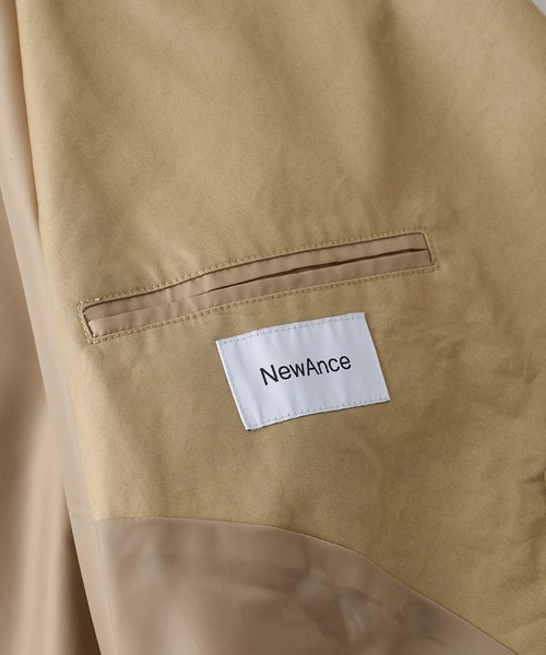 NewAnce(ニュアンス)の「【NewAnce】Hidensity Original Twill Double Jacket / ハイデンシティーオリジナルツイルジャケット -オリジナルツイルシリーズ- ≪セットアップ対応≫(テーラードジャケット・メンズ・ベージュ/ブラック・M/L)」の13枚目の写真