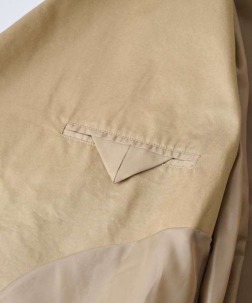NewAnce(ニュアンス)の「【NewAnce】Hidensity Original Twill Double Jacket / ハイデンシティーオリジナルツイルジャケット -オリジナルツイルシリーズ- ≪セットアップ対応≫(テーラードジャケット・メンズ・ベージュ/ブラック・M/L)」の14枚目の写真