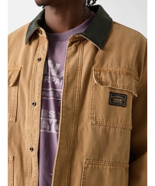 GUESS Originals Filled Shirt Jacket ジャケット ブルゾン | GUESS