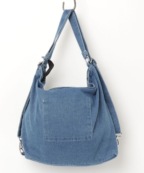 crossi(クロッシー)の「ロゴワッペンデニムショルダーバッグ(ショルダーバッグ・レディース・ネイビー/ブラック/ブルー・FREE)」の20枚目の写真