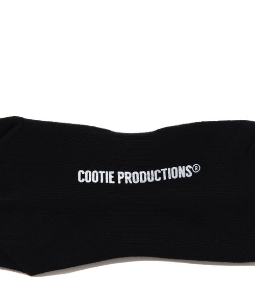 COOTIE PRODUCTIONS（クーティープロダクションズ）の「Raza Middle Socks（ソックス/靴下・メンズ・オフホワイト/ブラック/アッシュグレー・FREE）」の7枚目の写真
