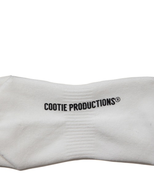 COOTIE PRODUCTIONS（クーティープロダクションズ）の「Raza Middle Socks（ソックス/靴下・メンズ・オフホワイト/ブラック/アッシュグレー・FREE）」の8枚目の写真