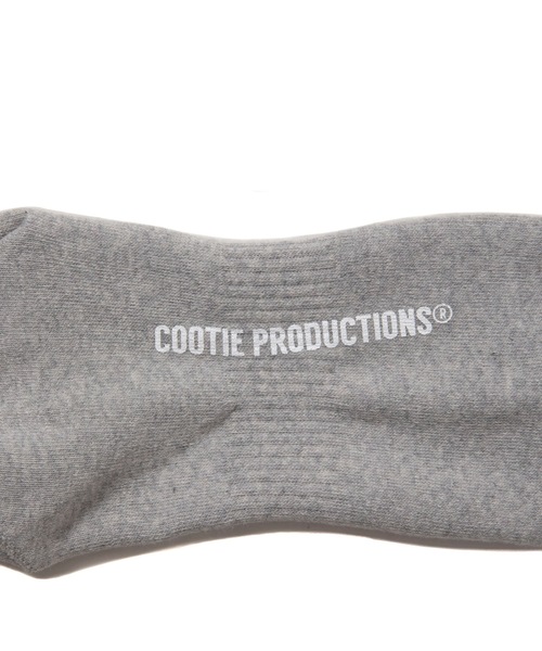 COOTIE PRODUCTIONS（クーティープロダクションズ）の「Raza Middle Socks（ソックス/靴下・メンズ・オフホワイト/ブラック/アッシュグレー・FREE）」の9枚目の写真