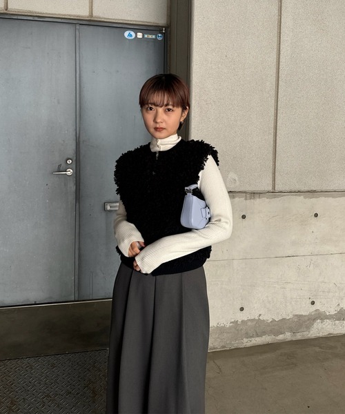 UND COMPACT BOA KNIT VEST（ベスト）｜Ameri（アメリ）のファッション