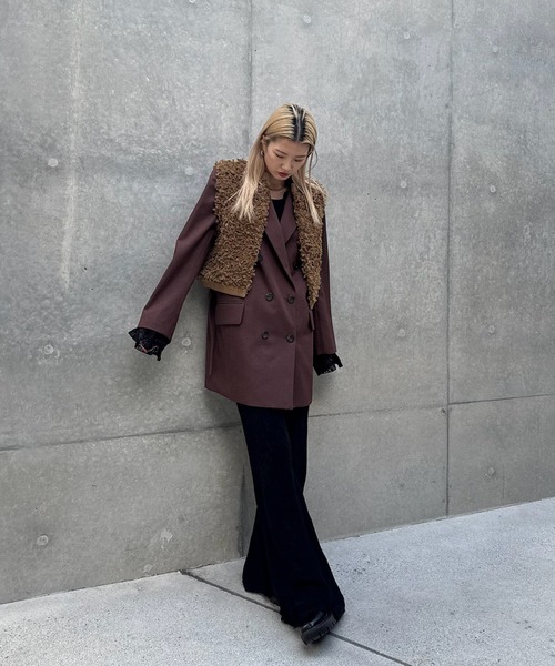 UND COMPACT BOA KNIT VEST（ベスト）｜Ameri（アメリ）のファッション
