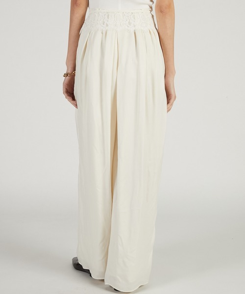 PRANK PROJECT（プランクプロジェクト）の「フィブリルキュプライージーパンツ / Fibrill Cupra Easy Pants（その他パンツ・レディース・チャコールグレー/ホワイト/ブラウン・38/36）」の17枚目の写真