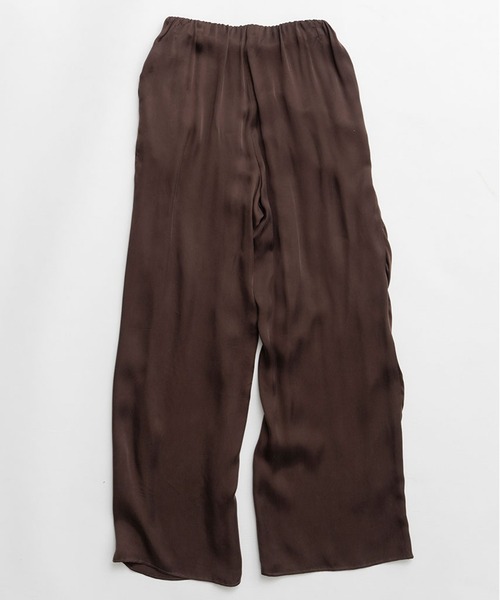 PRANK PROJECT（プランクプロジェクト）の「フィブリルキュプライージーパンツ / Fibrill Cupra Easy Pants（その他パンツ・レディース・チャコールグレー/ホワイト/ブラウン・38/36）」の6枚目の写真