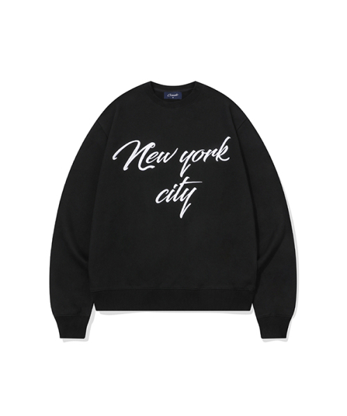 CRISCELO(クリスチェロ)の「ニューヨークシティ スウェット_ブラック(スウェット・メンズ・その他・LARGE/SMALL)」の1枚目の写真