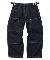 FLAVORISM（フレーバリズム）の「Carpenter Wide Baggy Jeans (TP0068)（デニムパンツ）」