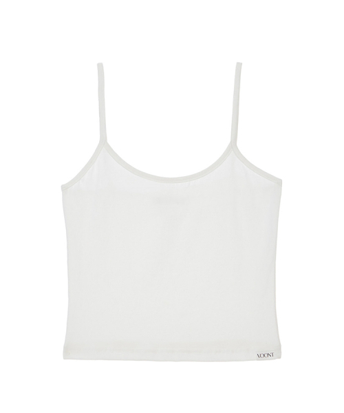 VOONT(ブント)の「Twin Layer Tank Top (WHITE)(Tシャツ/カットソー・レディース・ホワイト・SMALL/MEDIUM)」の1枚目の写真