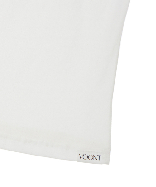 VOONT(ブント)の「Twin Layer Tank Top (WHITE)(Tシャツ/カットソー・レディース・ホワイト・SMALL/MEDIUM)」の3枚目の写真