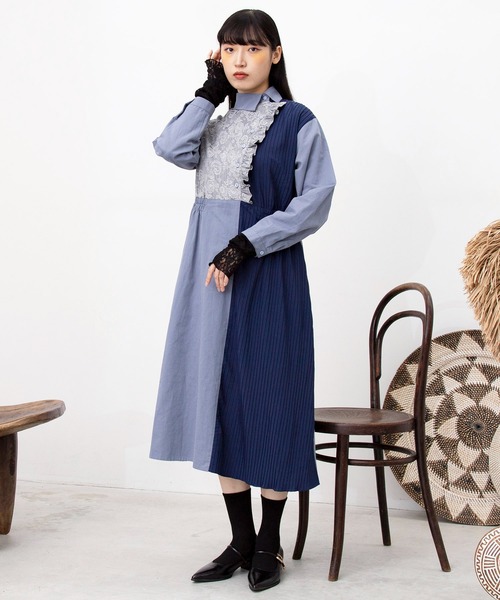 チャイハネ（チャイハネ）の「【チャイハネ】リエシーインナートップス（Tシャツ/カットソー・レディース・ブラック/ネイビー/レッド/ホワイト・FREE）」の9枚目の写真