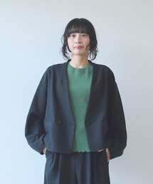 ノーカラージャケット（リネン・麻）ファッション通販 - ZOZOTOWN