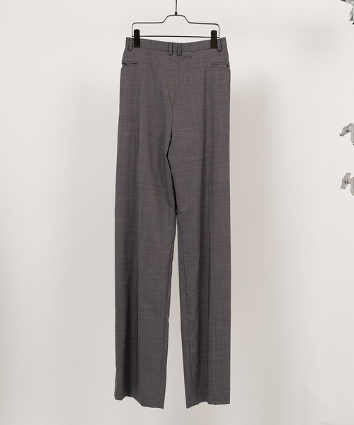 KEISUKEYOSHIDA（ケイスケヨシダ）の「Forward-Gathered Tuck Trousers（スラックス・レディース・ブラック/グレー・S/M/L）」の15枚目の写真