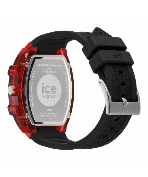 ICE WATCH(アイスウォッチ)の「「Ice-Watch アイスウォッチ」ICE boliday アイスボリデイ -Plastic - Medium - MT(アナログ腕時計・メンズ・ブラック×ゴールド/カーキ/ブラック×レッド/ホワイト×ブルー・FREE)」の9枚目の写真