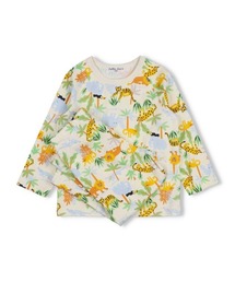 Jolly Jury（ジョリージュリー）の「綿100％ 動物総柄長袖パジャマ（ルームウェア/パジャマ）」