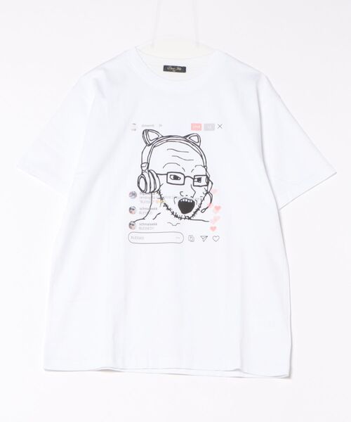 DIME(ダイム)の「Dime/ダイム 半袖Tシャツ Live T-Shirt(Tシャツ/カットソー・メンズ・クリーム/ホワイト・M/L)」の7枚目の写真