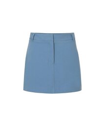 SIMPLE STRAIGHT SKIRT W/INNER PANTS_Baby Blue