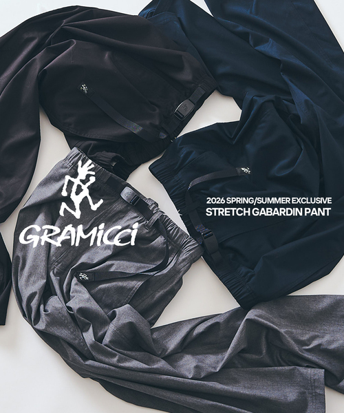 Gramicci(グラミチ)の「GRAMICCI グラミチ 417別注 ストレッチギャバジンパンツ(その他パンツ・メンズ・ネイビー/チャコールグレー/ブラック・X-LARGE/LARGE/MEDIUM)」の21枚目の写真
