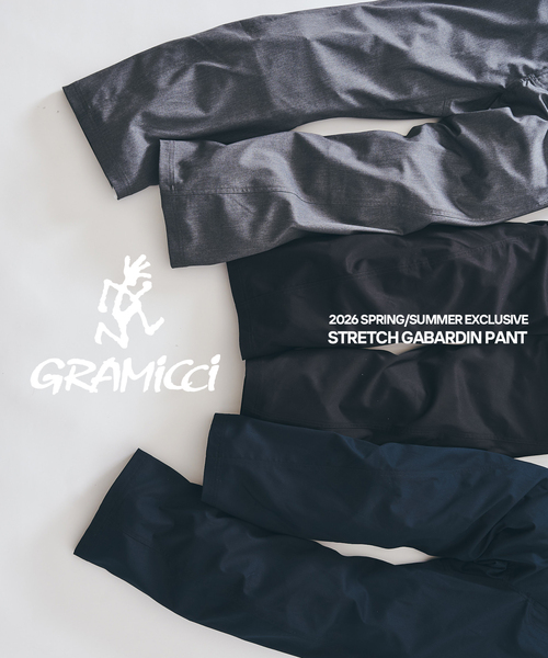 Gramicci(グラミチ)の「GRAMICCI グラミチ 417別注 ストレッチギャバジンパンツ(その他パンツ・メンズ・ネイビー/チャコールグレー/ブラック・X-LARGE/LARGE/MEDIUM)」の22枚目の写真