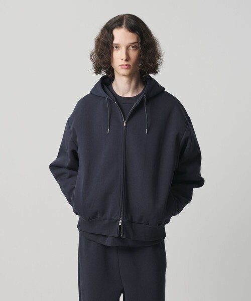 MONKEY TIME（モンキータイム）の「ボンディング フルジップ フーディー（パーカー・メンズ・ブラック/ライトグレー/ダークグレー・S/XL/L/M）」の3枚目の写真