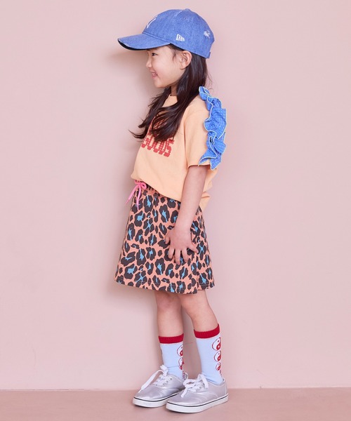 MARKEY'S(マーキーズ)の「ソウガラストレッチミニスカート(スカート・キッズ・ベージュ/ピンク/オフホワイト・XS/M/L/S)」の14枚目の写真