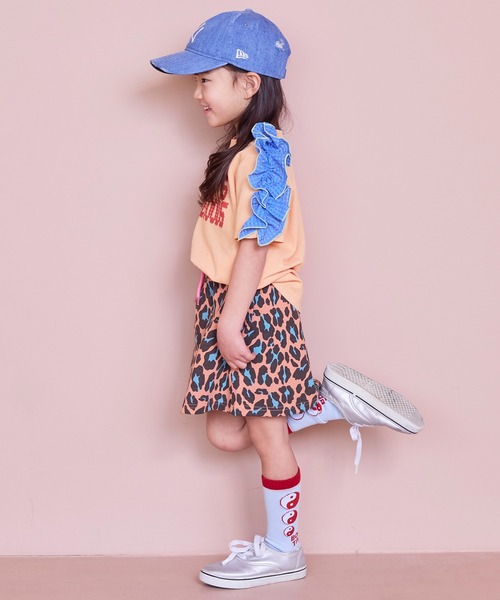 MARKEY'S(マーキーズ)の「ソウガラストレッチミニスカート(スカート・キッズ・ベージュ/ピンク/オフホワイト・XS/M/L/S)」の15枚目の写真