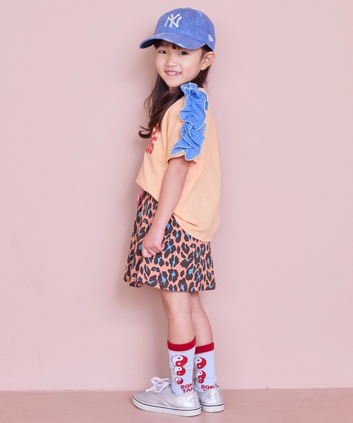 MARKEY'S(マーキーズ)の「ソウガラストレッチミニスカート(スカート・キッズ・ベージュ/ピンク/オフホワイト・XS/M/L/S)」の11枚目の写真