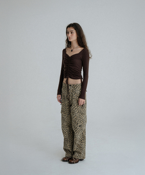 SUNDAY FRUIT MARKET(サンデーフルーツマーケット)の「SUNDAY STRING LS TEE BROWN(Tシャツ/カットソー・レディース・その他・S)」の8枚目の写真