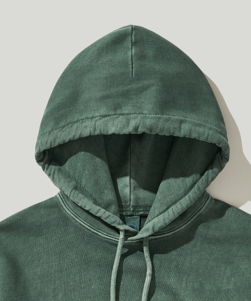 EASTGATE(イーストゲート)の「ピグメントコンパクトフードパーカー ティルグリーン(パーカー・レディース・その他・SMALL/MEDIUM/LARGE/X-LARGE)」の8枚目の写真