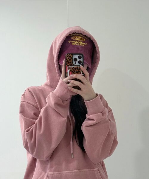 EASTGATE(イーストゲート)の「ピグメントコンパクトフードパーカー ティルグリーン(パーカー・レディース・その他・SMALL/MEDIUM/LARGE/X-LARGE)」の10枚目の写真
