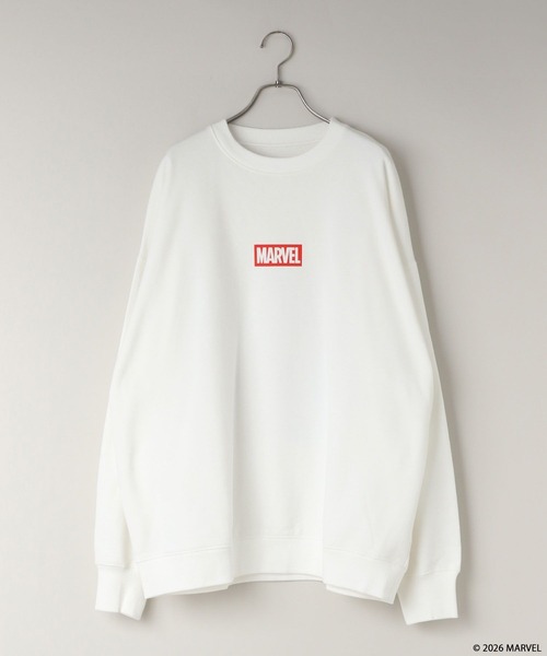 LOWRYS FARM（ローリーズファーム）の「【LFM(U)】MARVELスウェットプリントクルー　 640213（スウェット・メンズ・ブラック/グレー/ホワイト・LARGE/MEDIUM）」の12枚目の写真