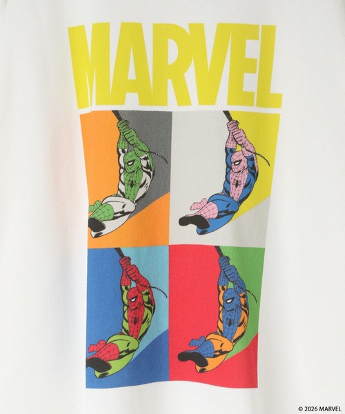 LOWRYS FARM（ローリーズファーム）の「【LFM(U)】MARVELスウェットプリントクルー　 640213（スウェット・メンズ・ブラック/グレー/ホワイト・LARGE/MEDIUM）」の15枚目の写真