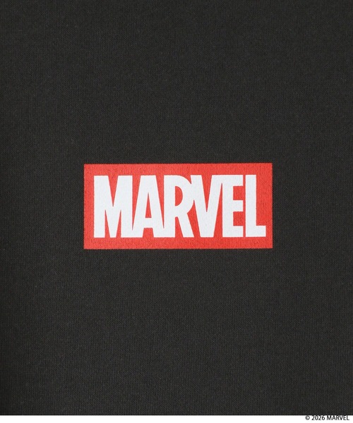 LOWRYS FARM（ローリーズファーム）の「【LFM(U)】MARVELスウェットプリントクルー　 640213（スウェット・メンズ・ブラック/グレー/ホワイト・LARGE/MEDIUM）」の8枚目の写真