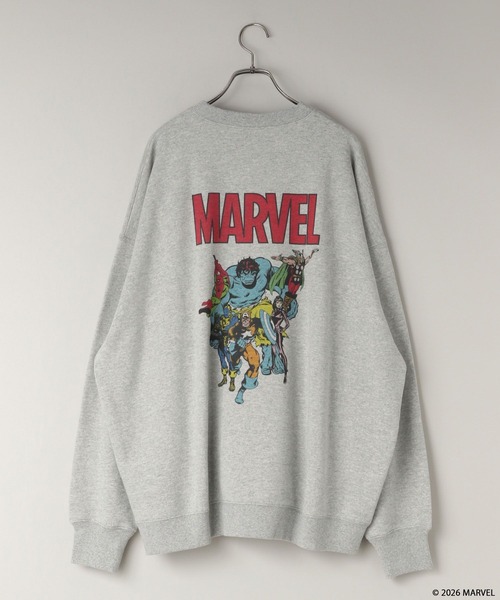 LOWRYS FARM（ローリーズファーム）の「【LFM(U)】MARVELスウェットプリントクルー　 640213（スウェット・メンズ・ブラック/グレー/ホワイト・LARGE/MEDIUM）」の18枚目の写真
