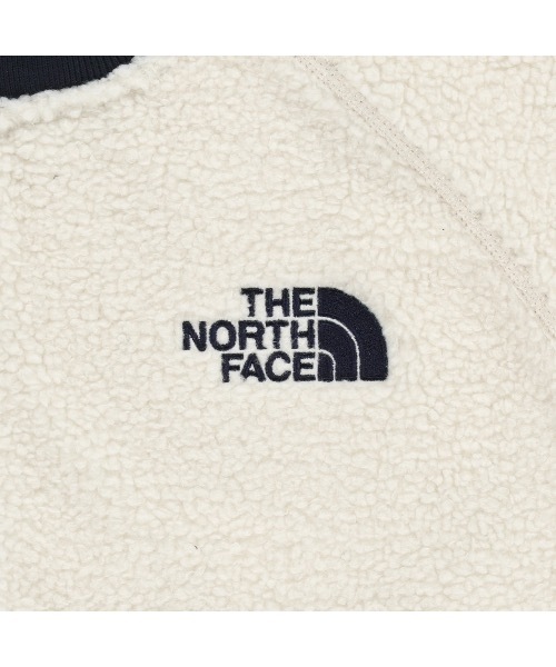 THE NORTH FACE（ザノースフェイス）の「国内未発売 THE NORTH FACE(ザ・ノースフェイス)/VIVO FLEECE JACKET（ノーカラージャケット・レディース・ブラウン系/ホワイト系/ネイビー・S/M）」の7枚目の写真