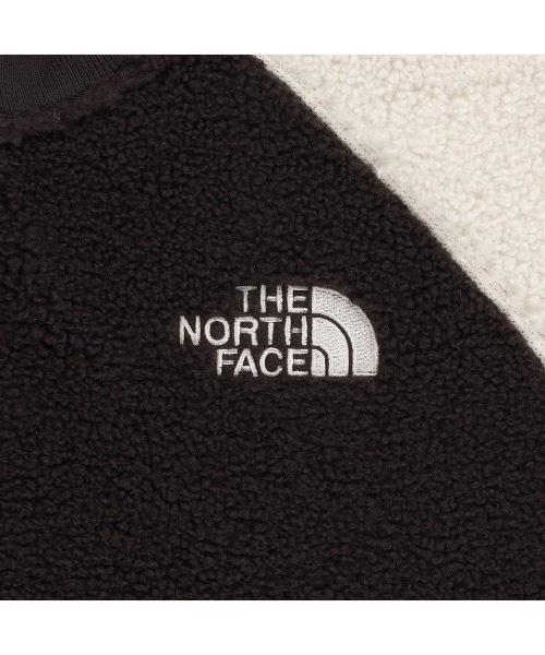 THE NORTH FACE（ザノースフェイス）の「国内未発売 THE NORTH FACE(ザ・ノースフェイス)/VIVO FLEECE JACKET（ノーカラージャケット・レディース・ブラウン系/ホワイト系/ネイビー・S/M）」の5枚目の写真