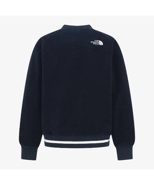 THE NORTH FACE（ザノースフェイス）の「国内未発売 THE NORTH FACE(ザ・ノースフェイス)/VIVO FLEECE JACKET（ノーカラージャケット・レディース・ブラウン系/ホワイト系/ネイビー・S/M）」の8枚目の写真