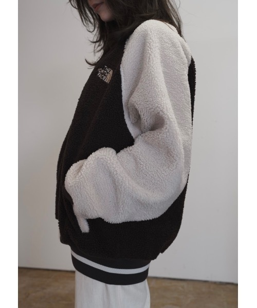 THE NORTH FACE（ザノースフェイス）の「国内未発売 THE NORTH FACE(ザ・ノースフェイス)/VIVO FLEECE JACKET（ノーカラージャケット・レディース・ブラウン系/ホワイト系/ネイビー・S/M）」の16枚目の写真